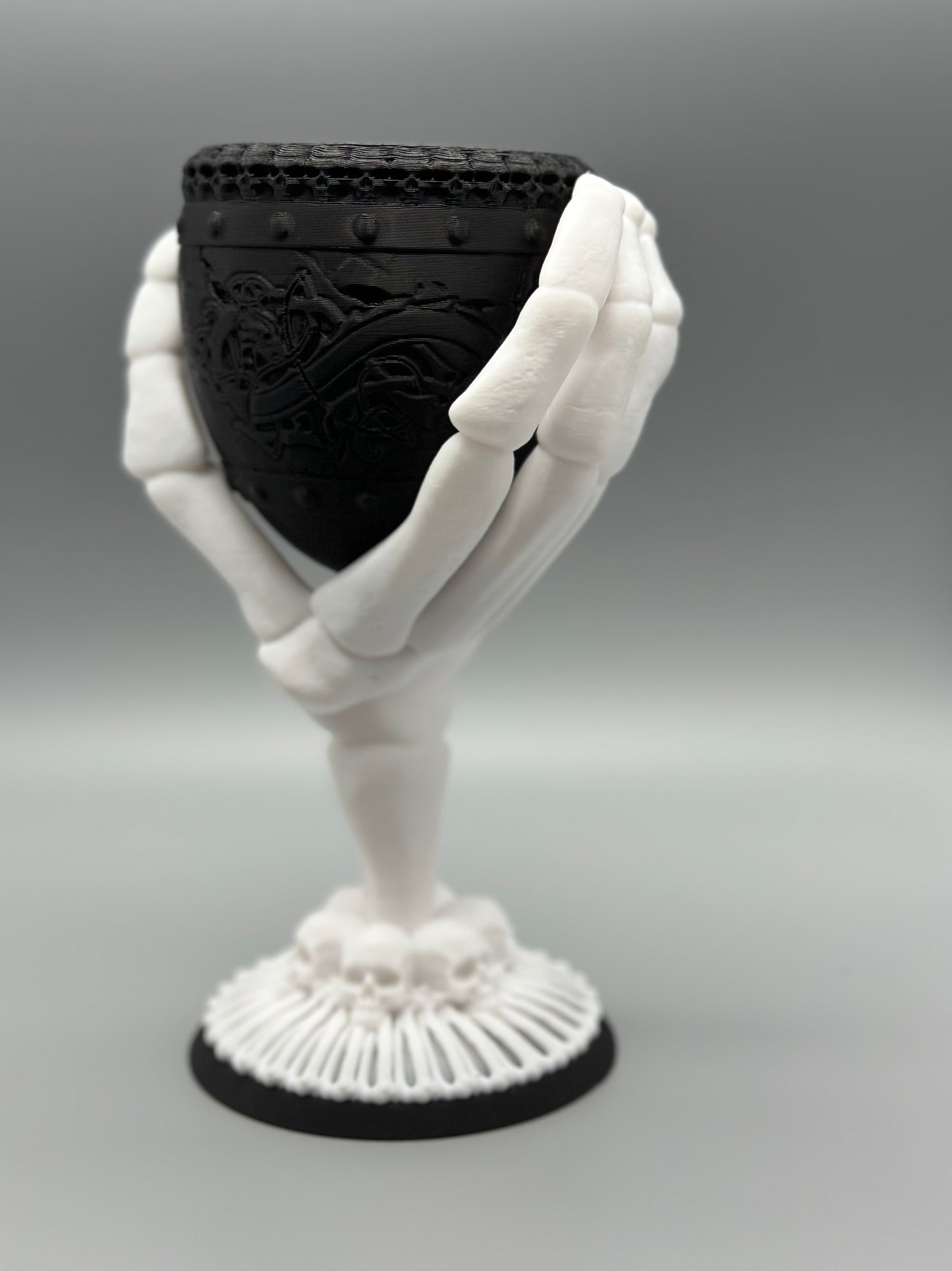 Skeleton Hand Chalice - Spooky Elegance for Your Next Soiree