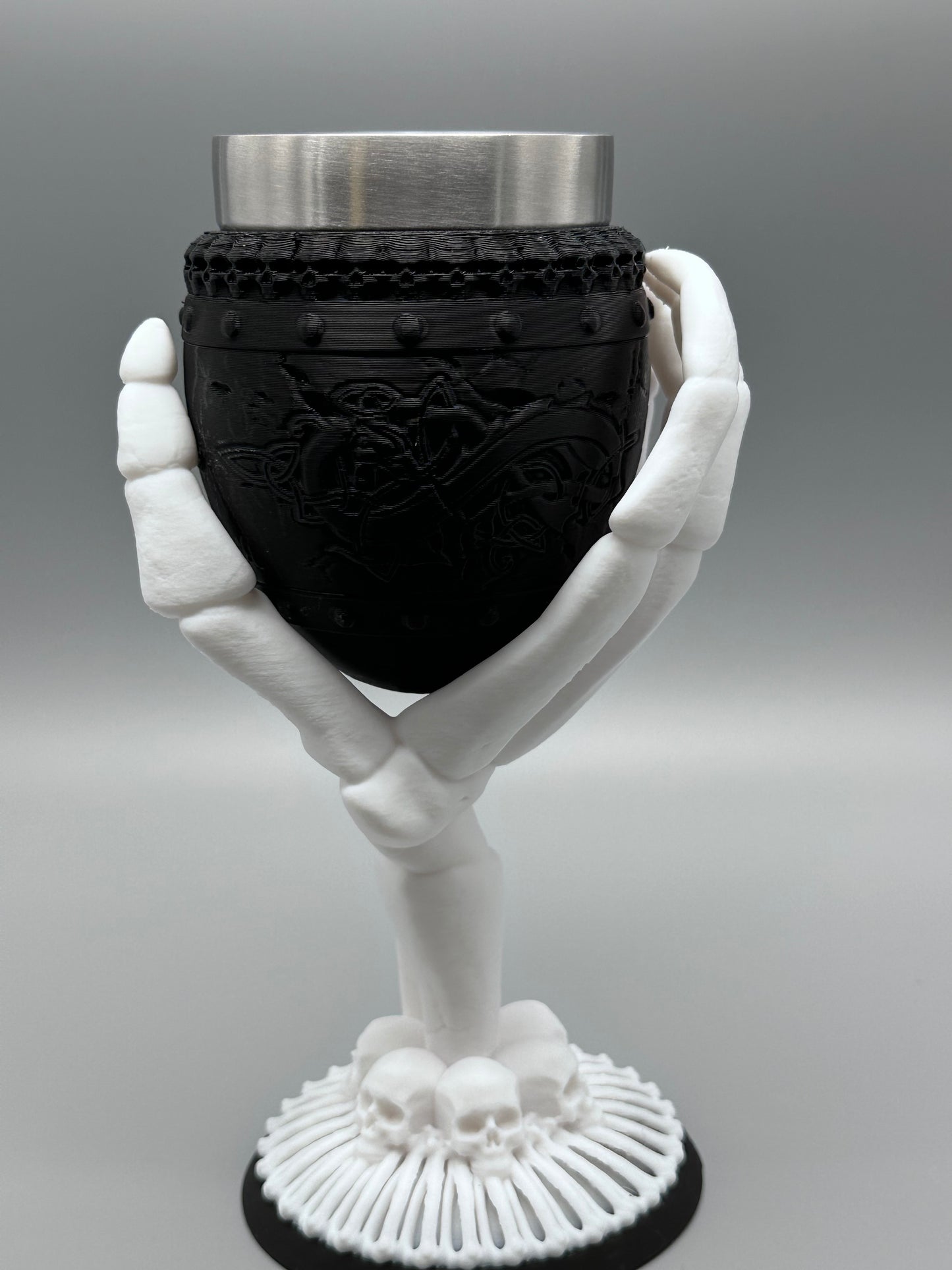Skeleton Hand Chalice - Spooky Elegance for Your Next Soiree